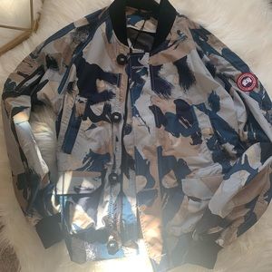 Canada Goose camo jacket